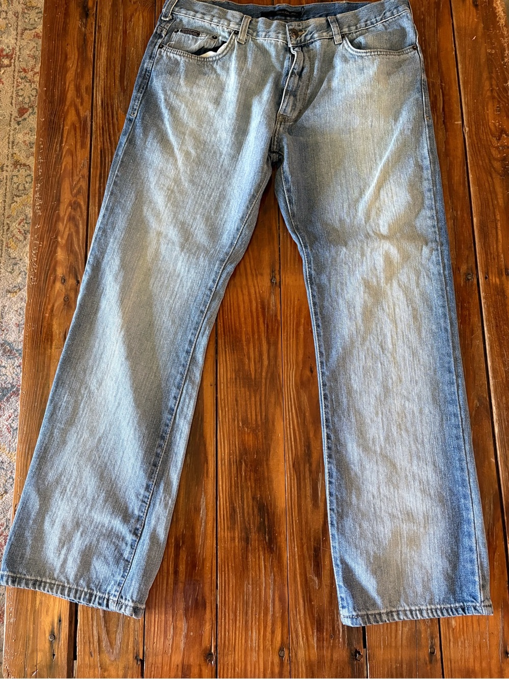 Vintage Calvin Klein Jeans Light Blue Bootcut Denim Pants